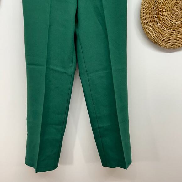 NWT Vintage 70s Deadstock Levi's Bend Over Green Straight Leg Pants 12 - Picture 4 of 5